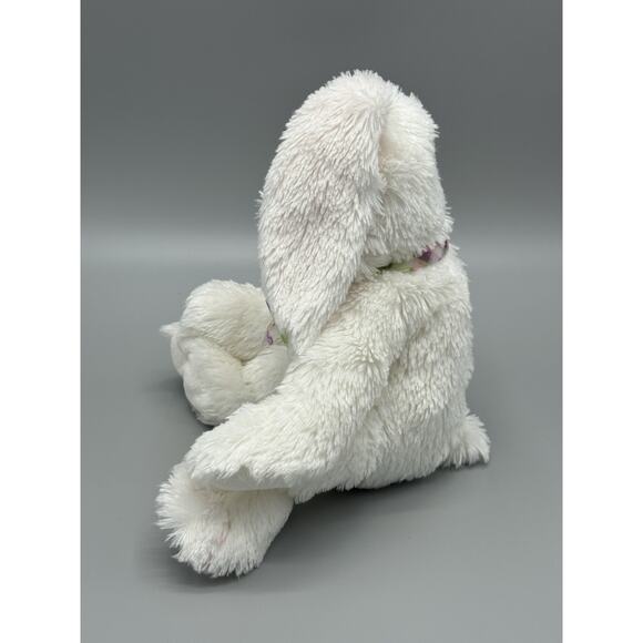 Princess Soft Toys White Bunny Rabbit Plush 12” Stuffed Animal Melissa & Doug - Picture 6 of 10